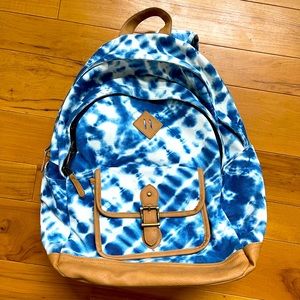 Pottery Barn XL tie-dye backpack
